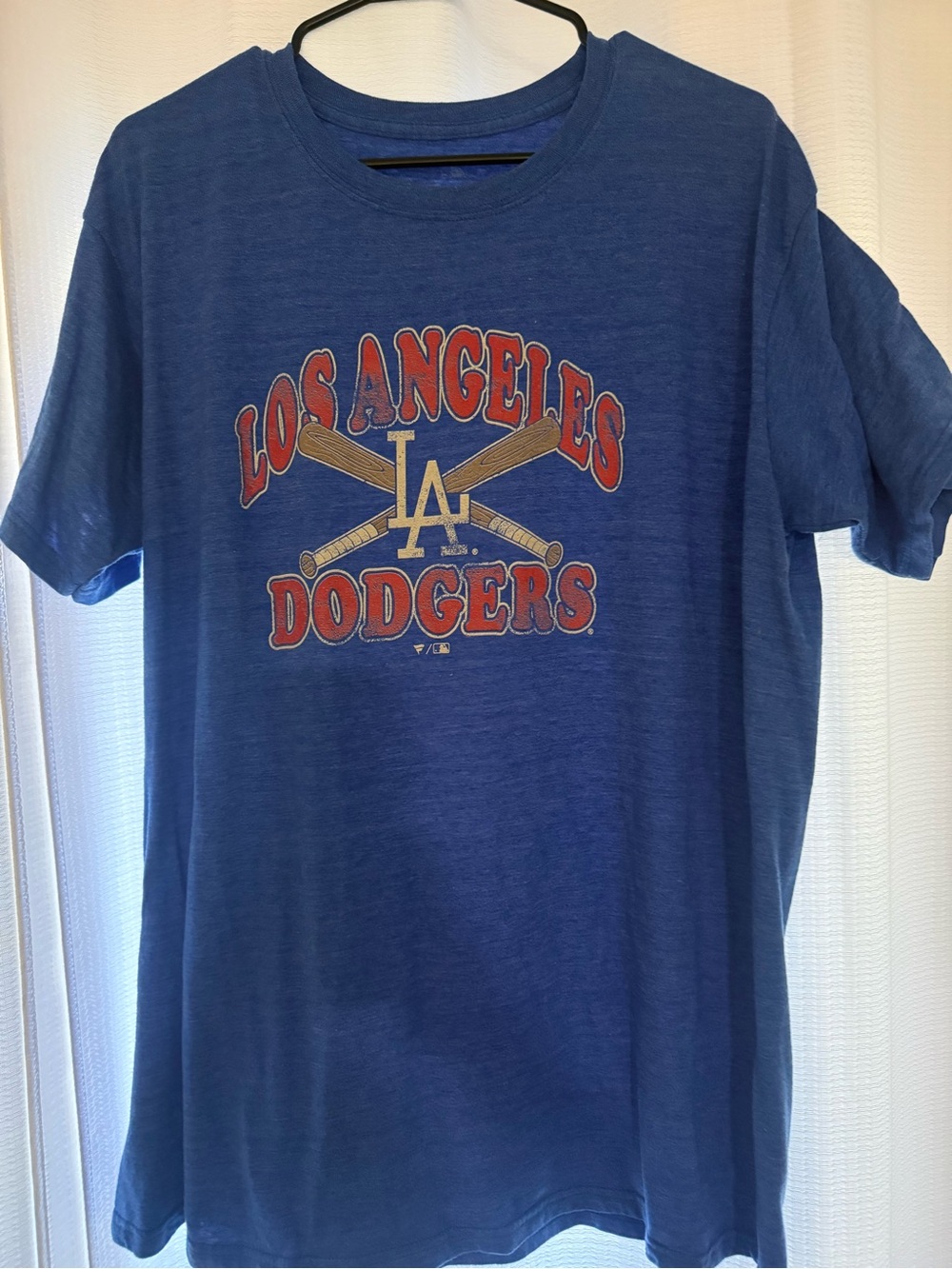 Fanatics Xl T Shirt Men’s Los Angeles Dodgers Baseball Blue